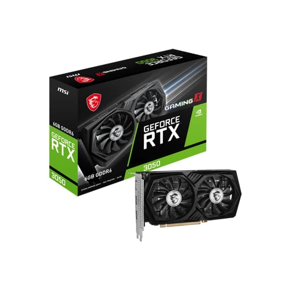 MSI GeForce RTX 3050 GAMING X 6GB