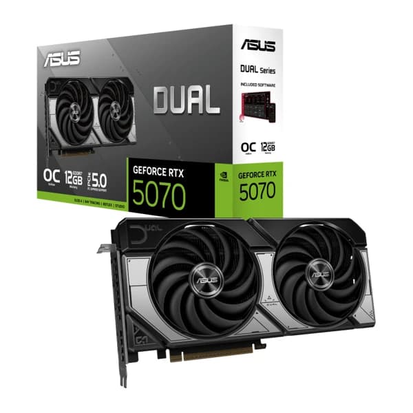 ASUS DUAL GeForce RTX 5070 12GB OC