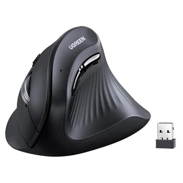 Ugreen Wireless Vertical Mouse Black M571 - 55916
