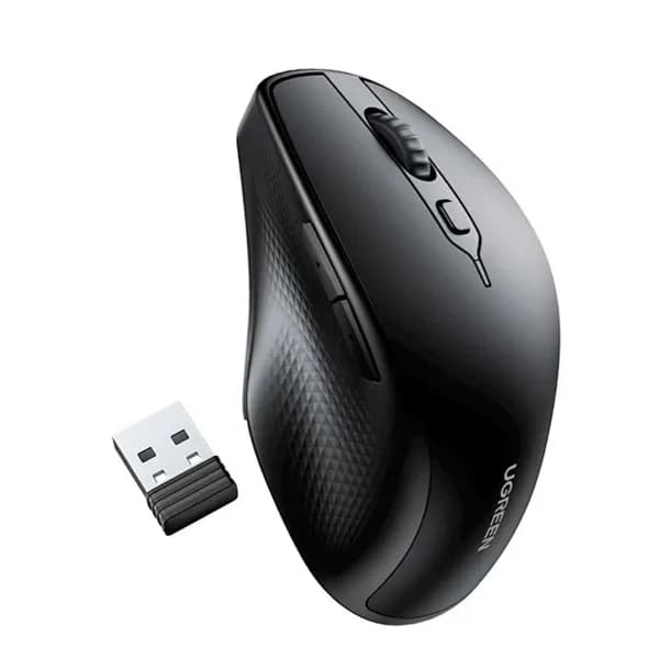 Ugreen Ergonomic Wireless Mouse Bluetooth MU101 - 90395