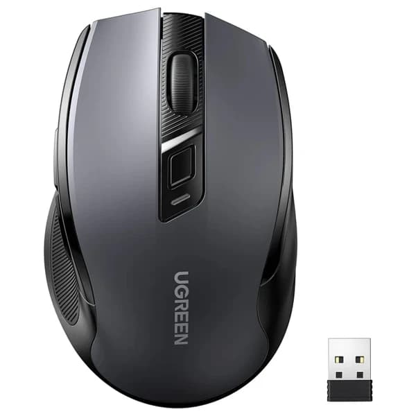 Ugreen Ergonomic Wireless Mouse Silence Design MU006 - 90545