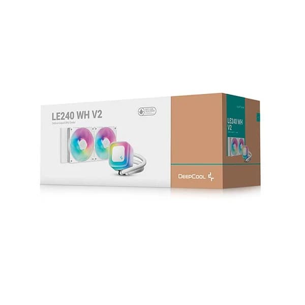 Deepcool LE240 V2 ARGB White Liquid CPU Cooler