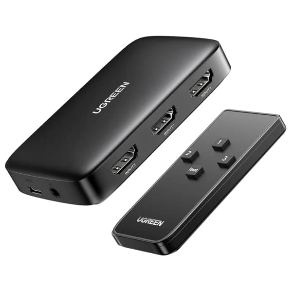 Ugreen HDMI Switcher 3 In 1 Out 4K@30HZ CM332 - 80125