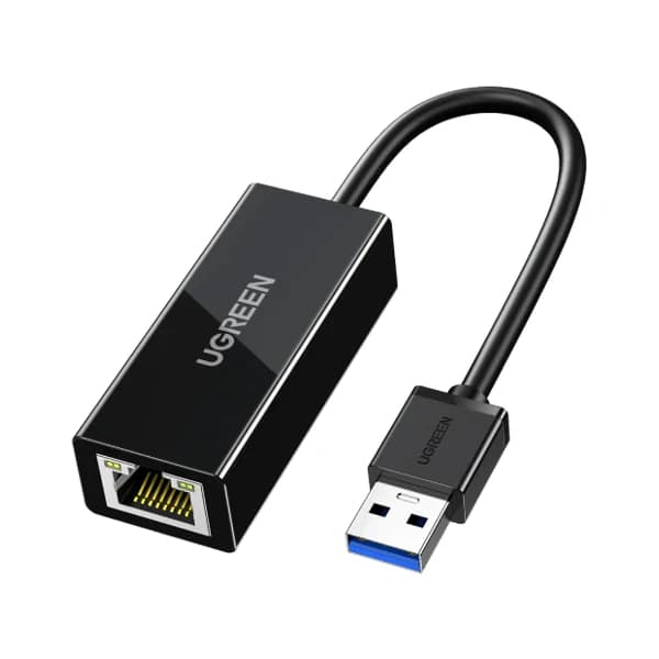 Ugreen USB 3.0 Gigabit Ethernet  Adapter Black CR111 - 20256