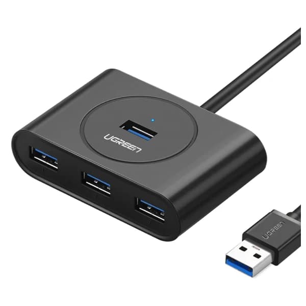 Ugreen USB 3.0 Hub 1m Black CR113 - 20291